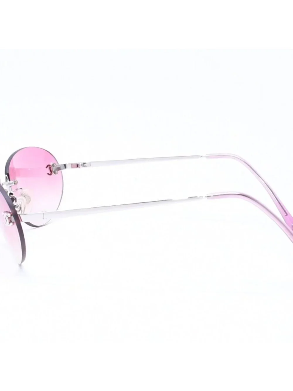 Chanel Sunglasses Rimless Eyewear CC Logo